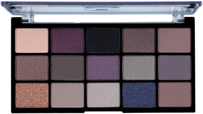 MUA Makeup Academy Eyeshadow Palette (15 Shades Twilight Delight) 2