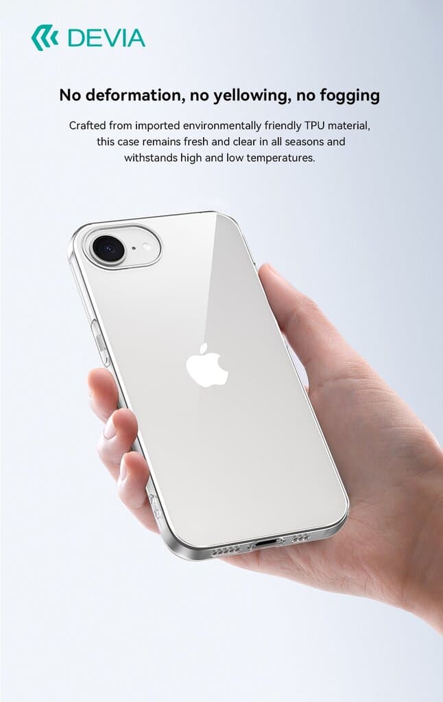 DEVIA Case (TPU) - iPhone 16E - Clear — photo 6