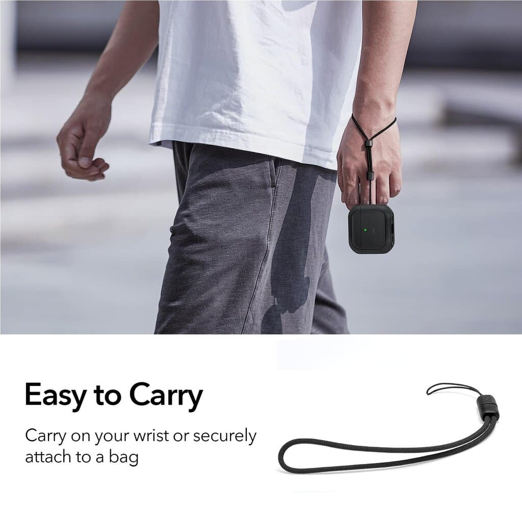 ESR Orbit Hybrid Case (HaloLock), Compatible with AirPods 4, Pink 7