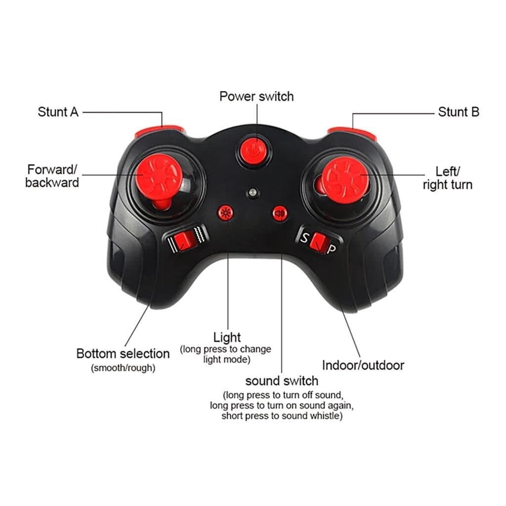 RC Remote Stunt Bike - Red 3