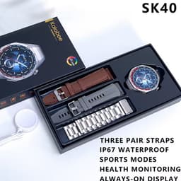 ساعة الذكية من Kalobee SK40 - فضي — photo 2
