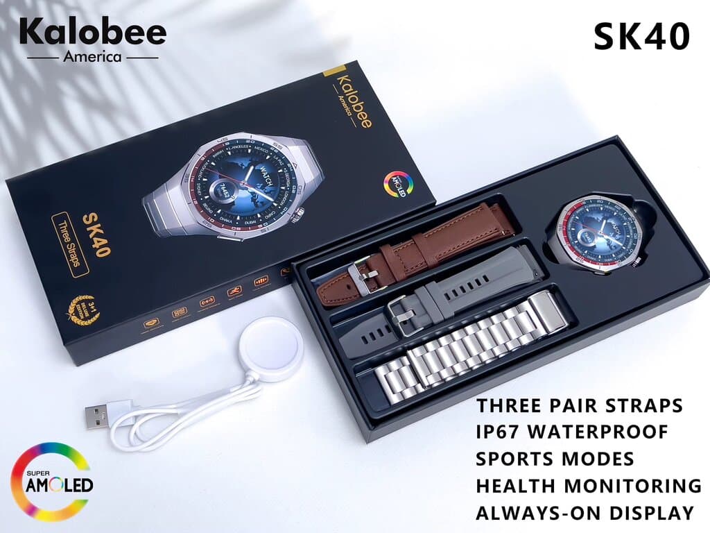 Kalobee SK40 Smartwatch - Black 2