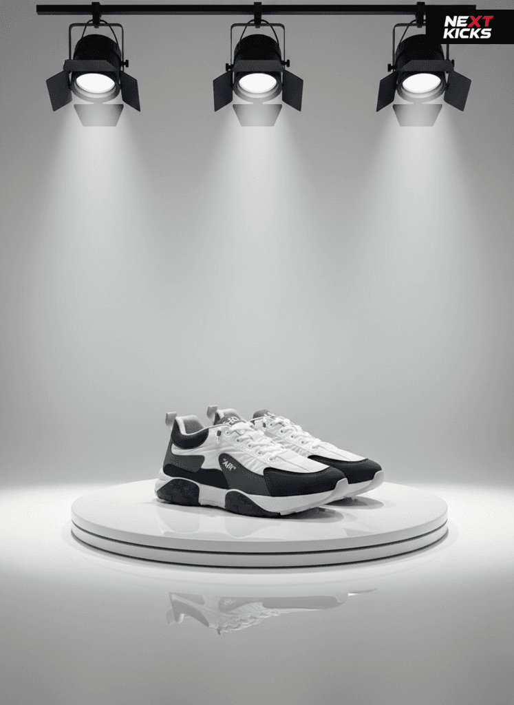 White BLSECKE Running Shoes