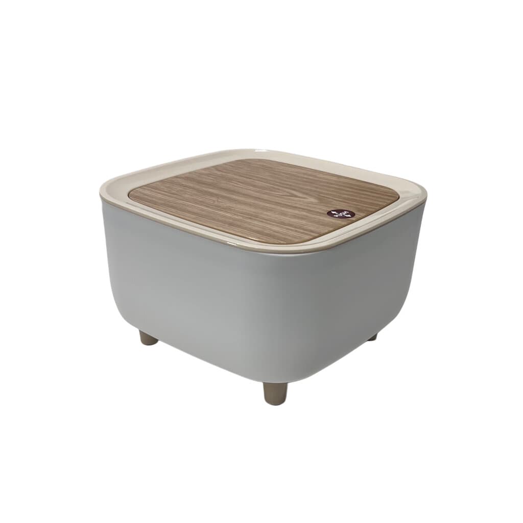 Small Square Modern Trash Can