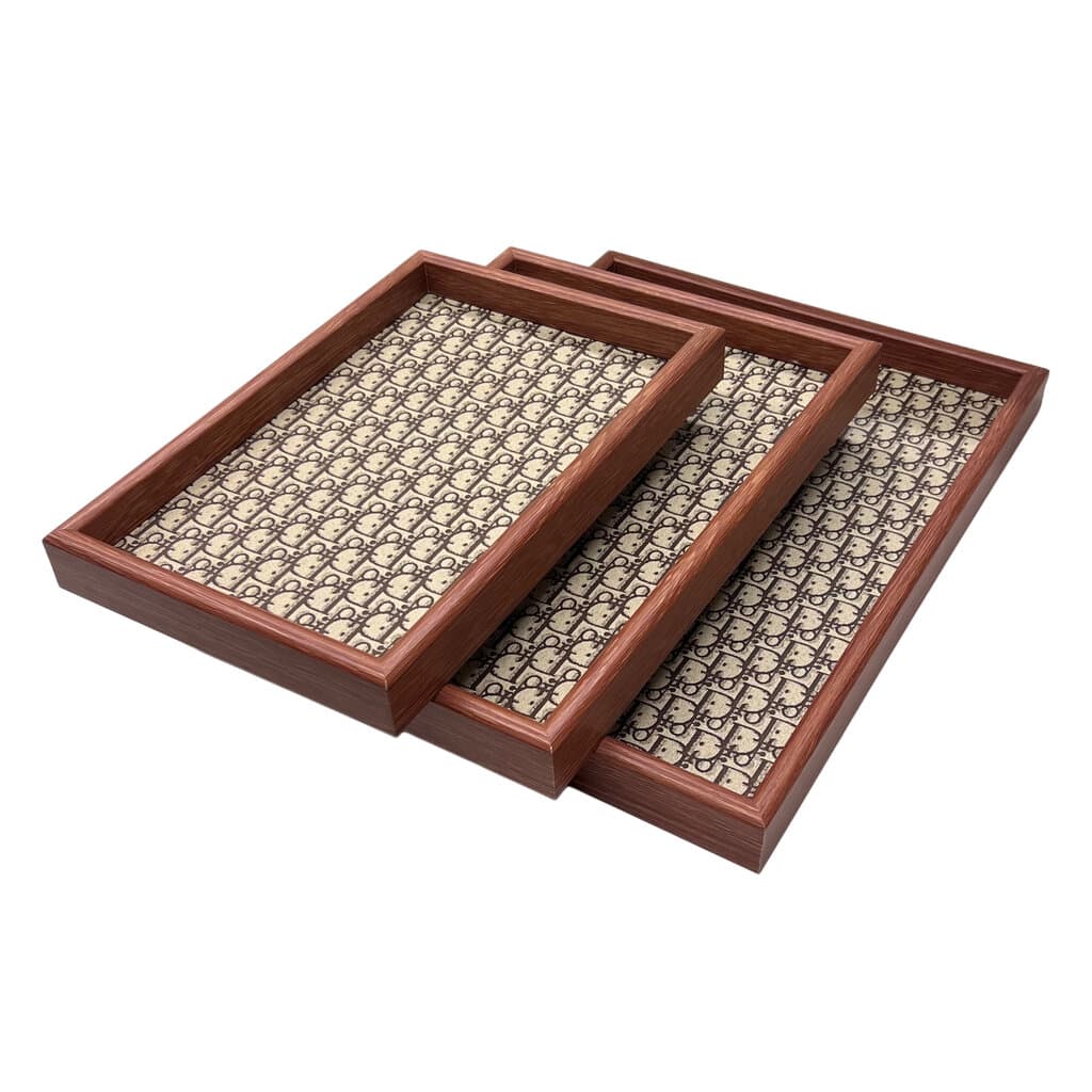 3-Piece Serving Tray Set