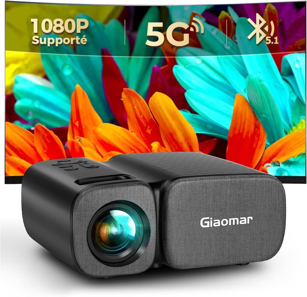 Giaomar Mini Projector
