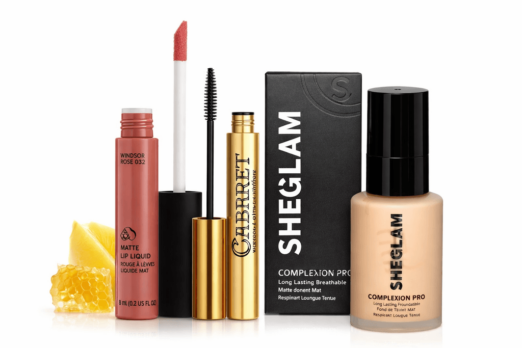 Everyday Glam Essentials Set - Lip, Lashes &Flawless Base