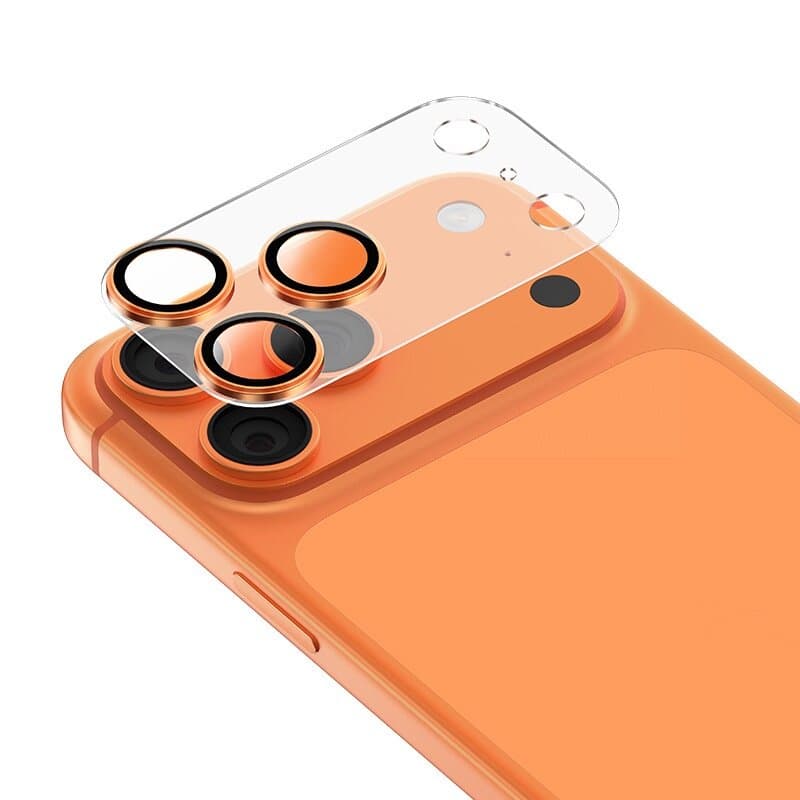 REGGIO Camera Lens Iphone 17 pro max - orange