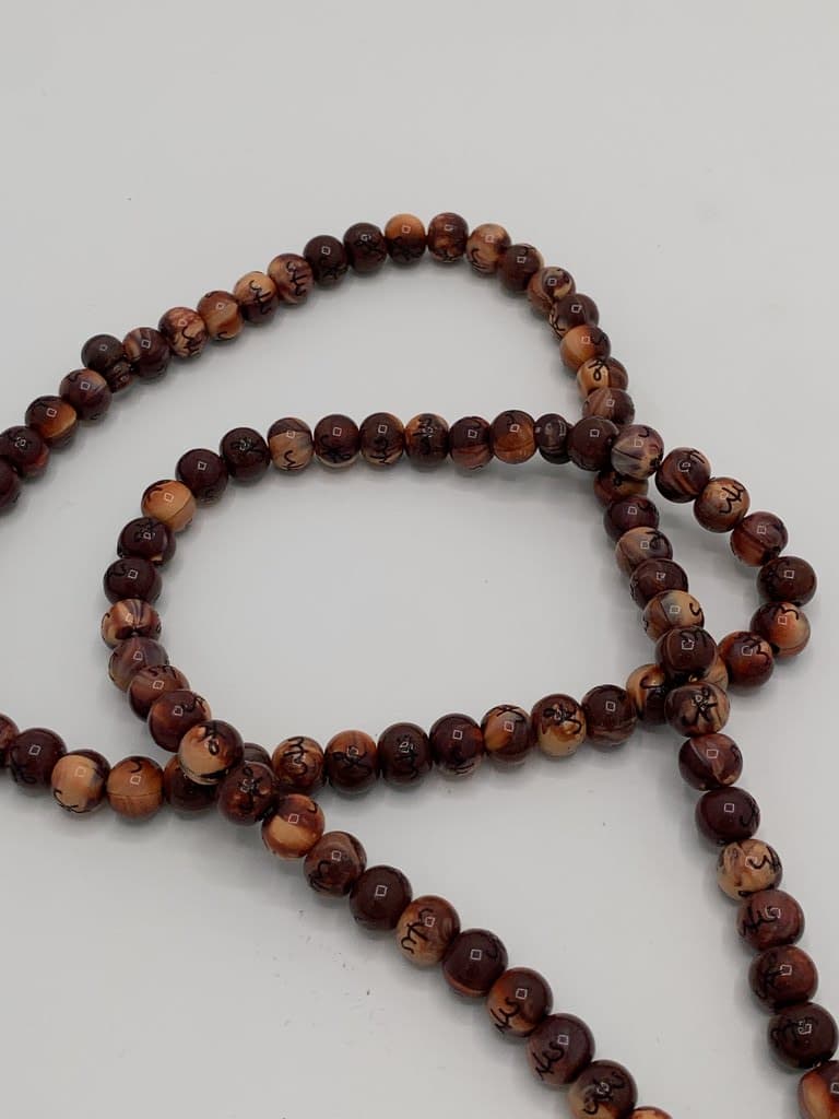 Islamic Prayer Beads - 100 Beads (Dark Brown) 3