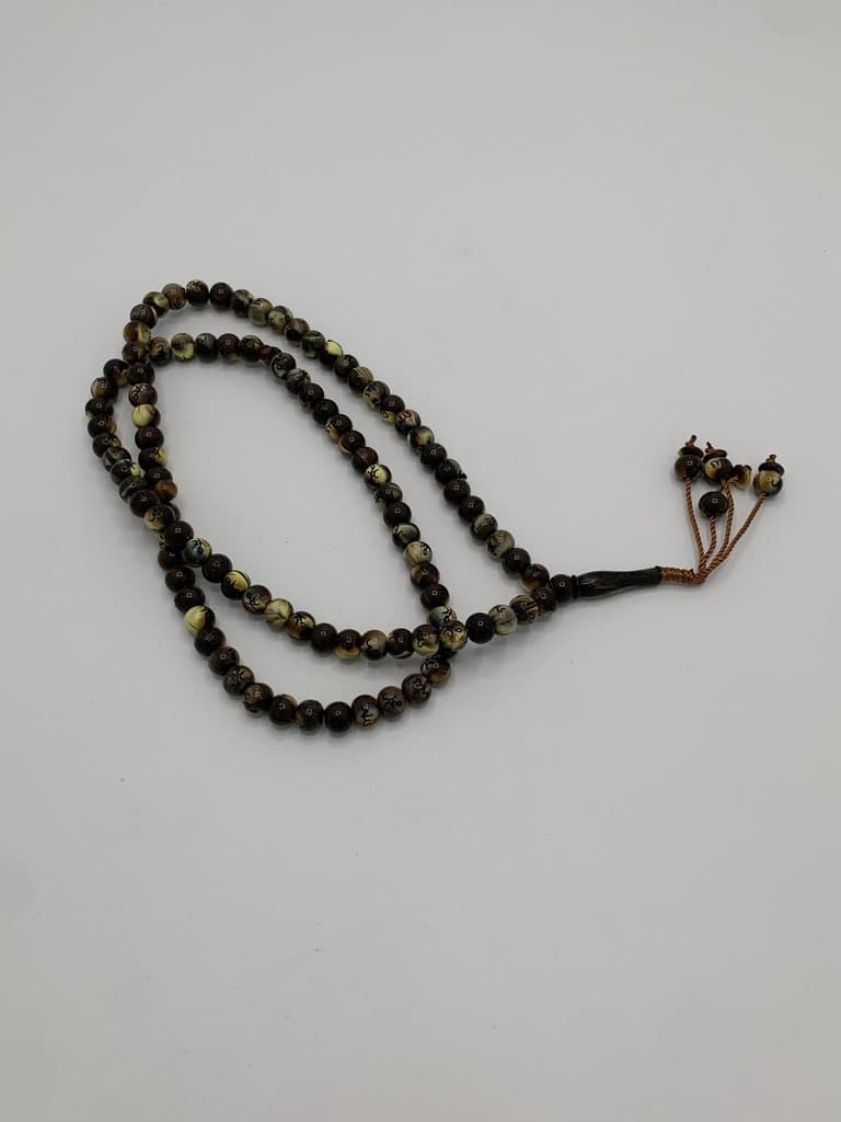Islamic Prayer Beads - 100 Beads (Dark Green)