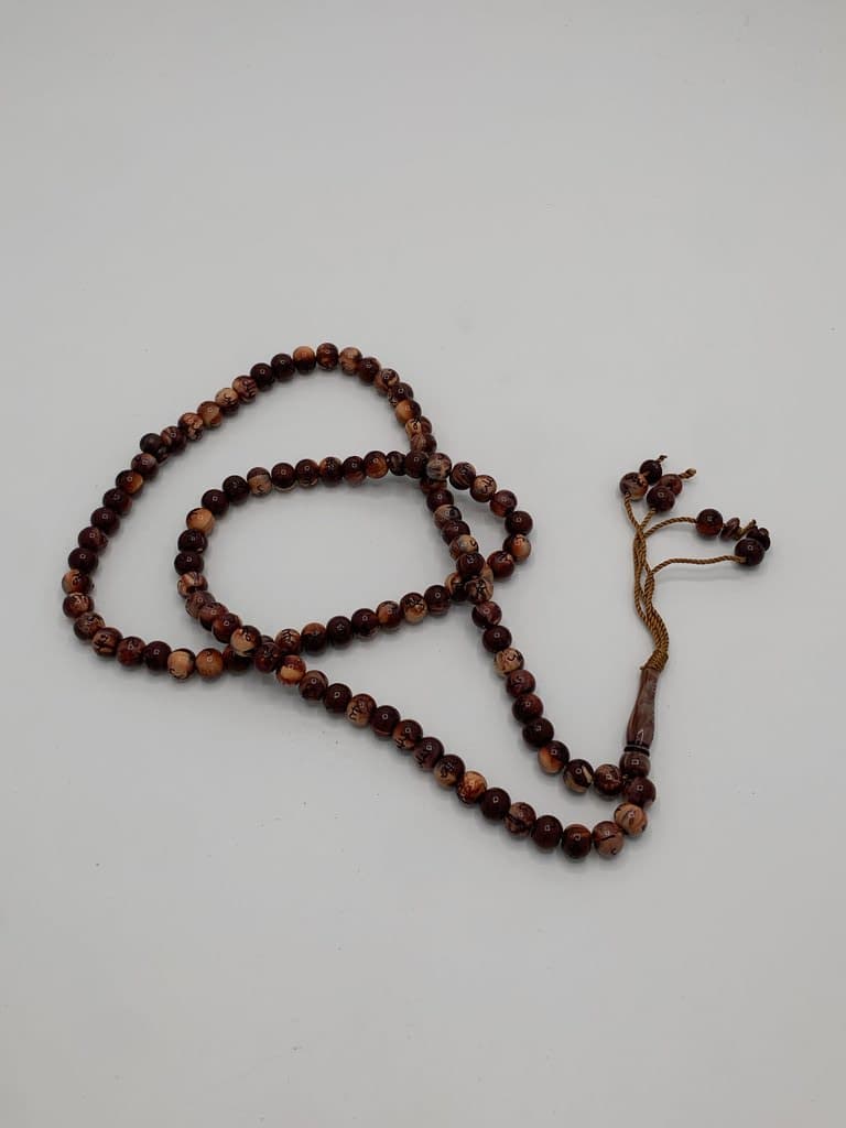 Islamic Prayer Beads - 100 Beads (Dark Brown)