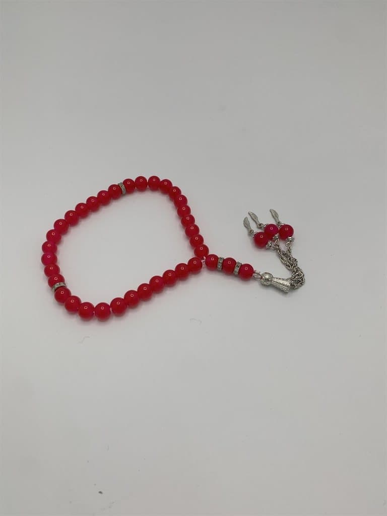 Islamic Prayer Beads - 33 Beads (Red)