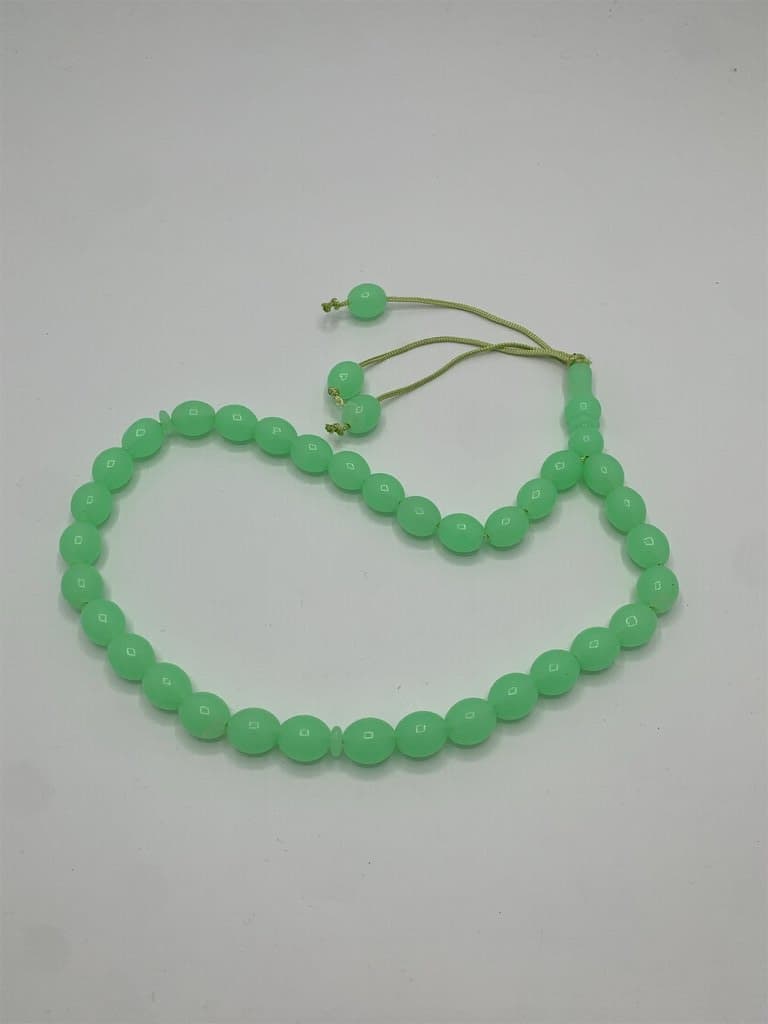 Islamic Prayer Beads - 33 Beads (Green)