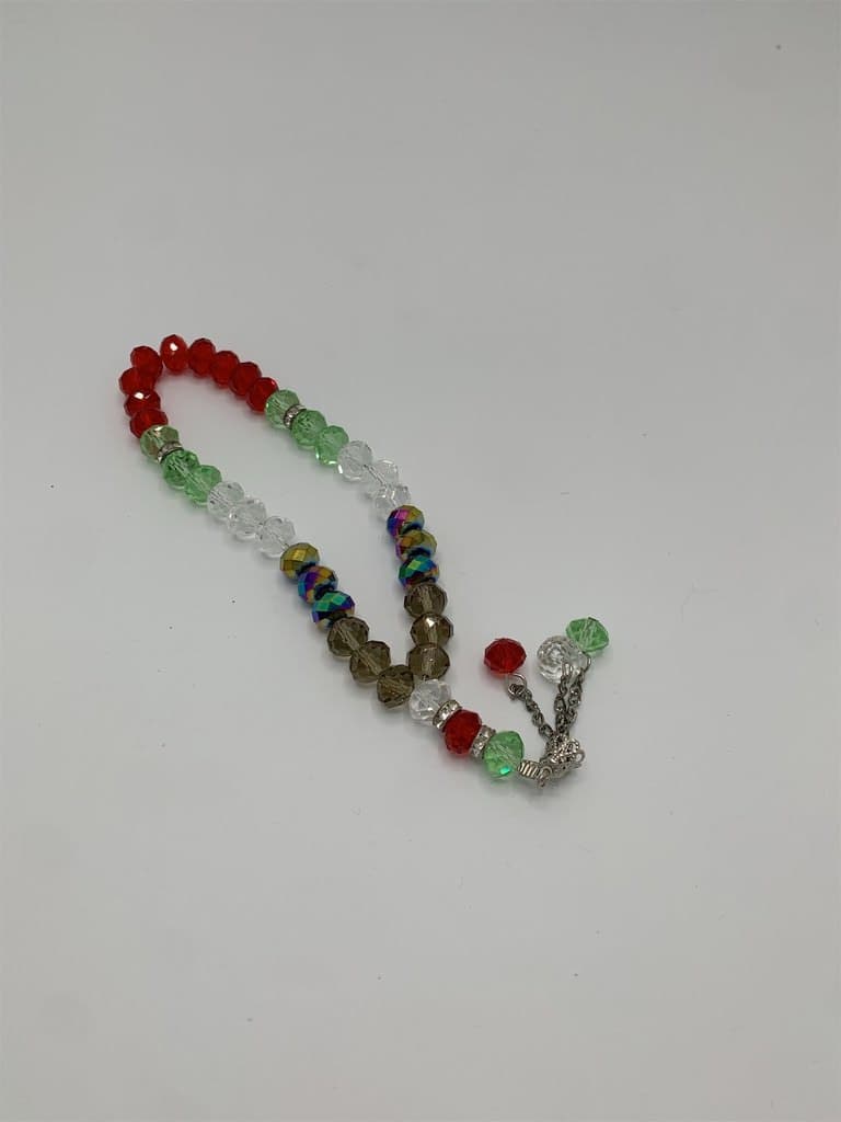 Islamic Prayer Beads - 33 Beads (Multicolor)