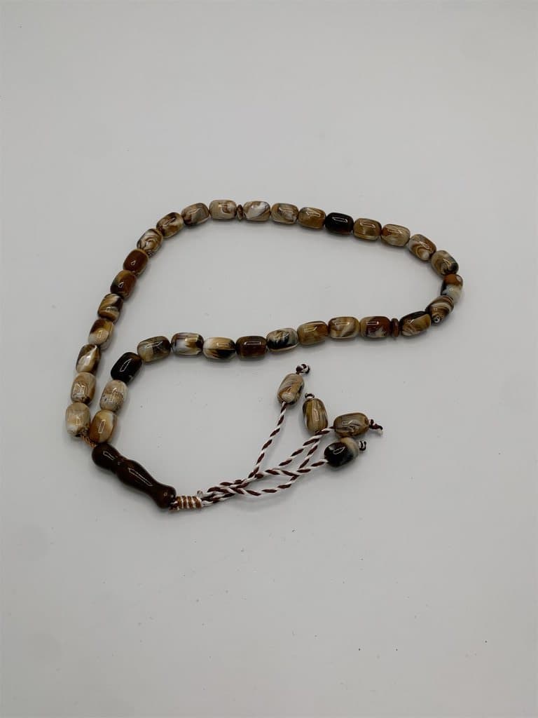 Islamic Prayer Beads - 33 Beads (Brown)
