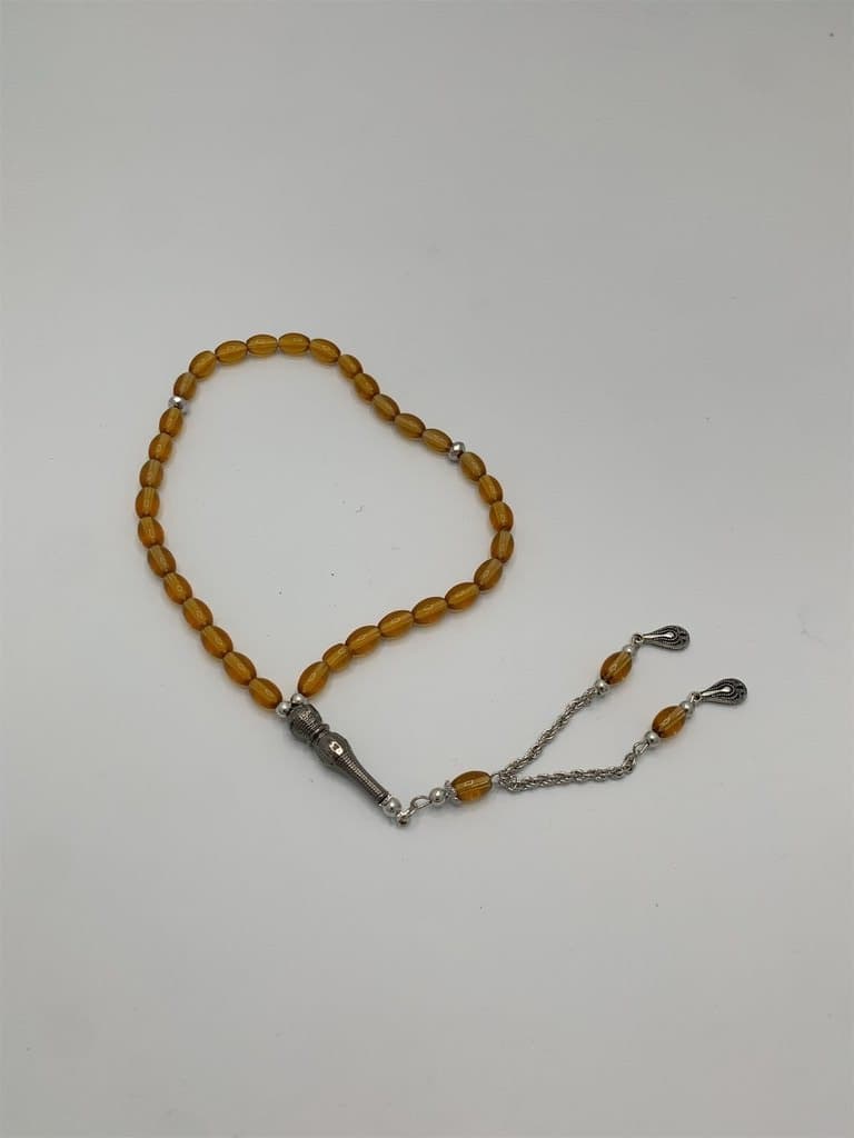 Islamic Prayer Beads - 33 Beads (Brown)