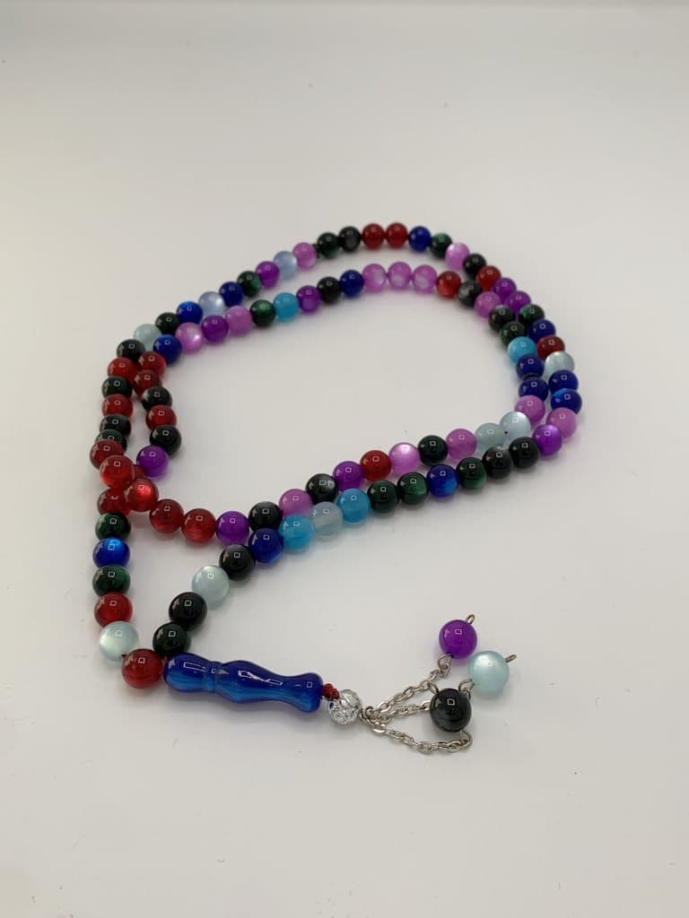 Islamic Prayer Beads - 100 Beads (Multicolor)