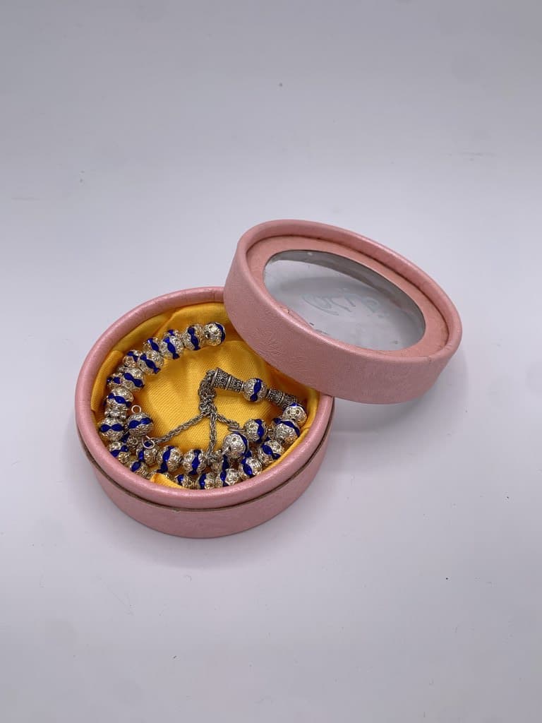 Islamic Prayer Beads - 33 Beads (Blue)