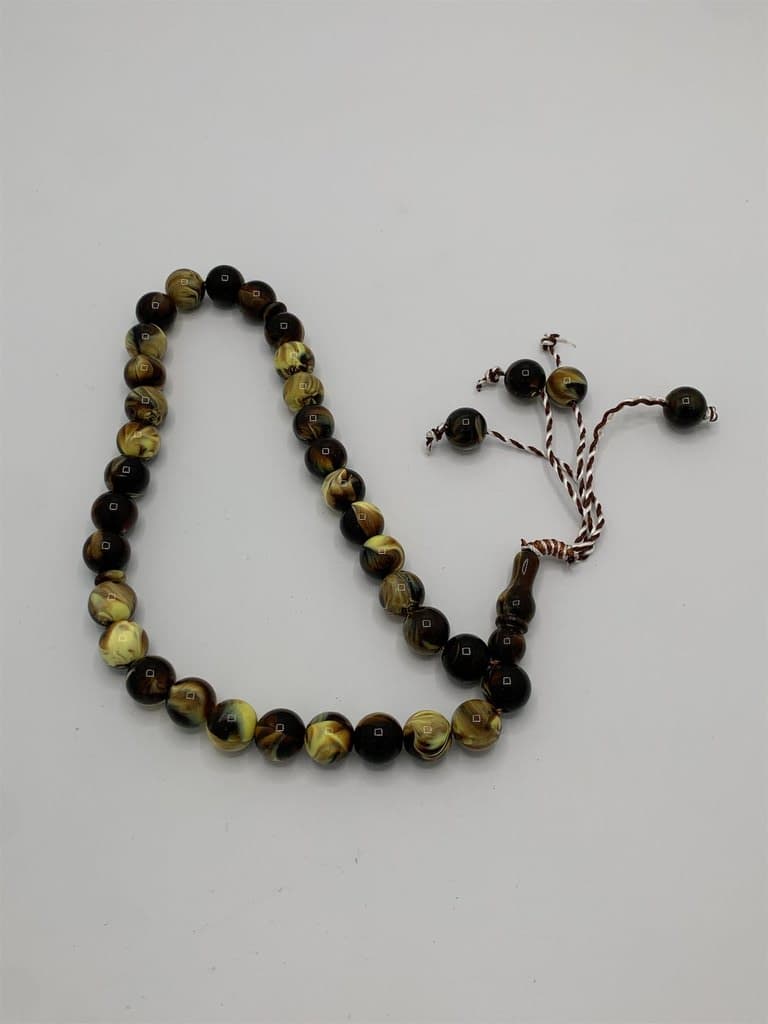 Islamic Prayer Beads - 33 Beads (Brown)