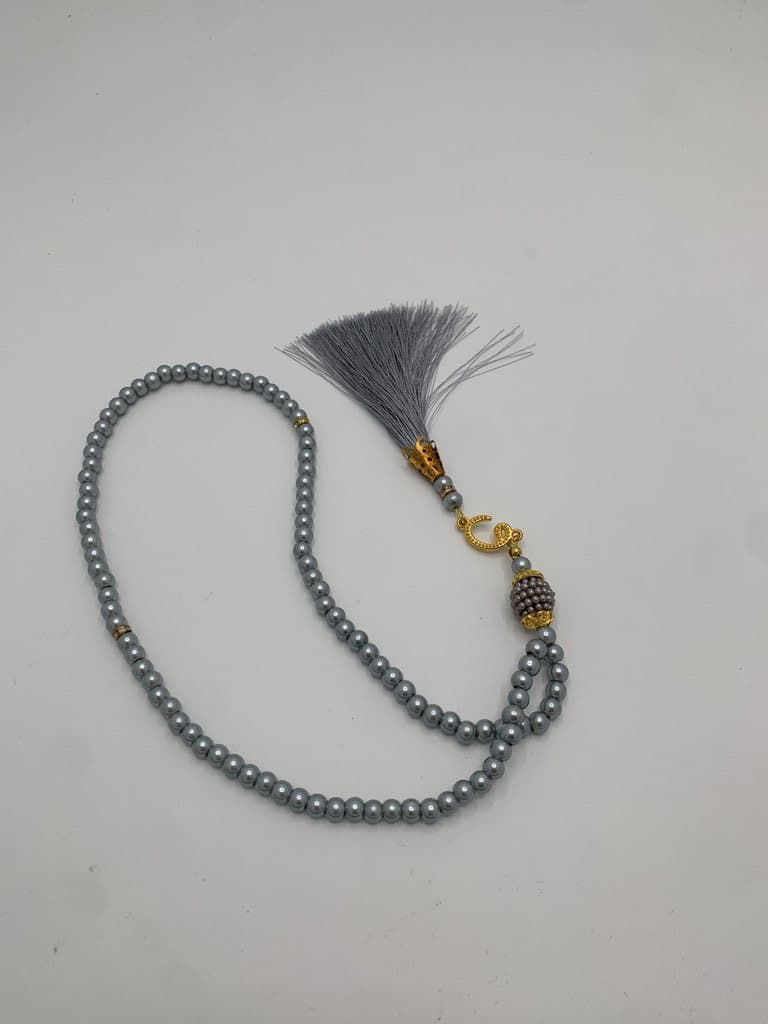 Islamic Prayer Beads - 100 Beads (Gray)