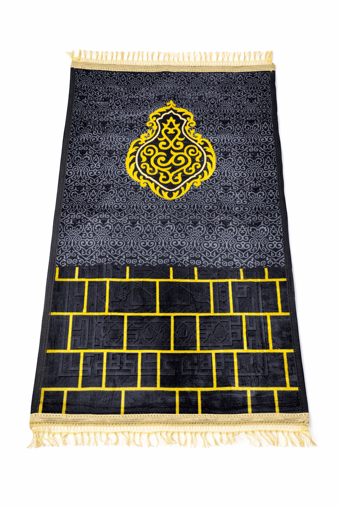 Velvet Prayer Mat (Dark Gray)