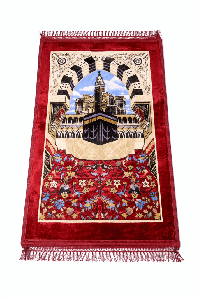 Velvet Prayer Mat (Red)