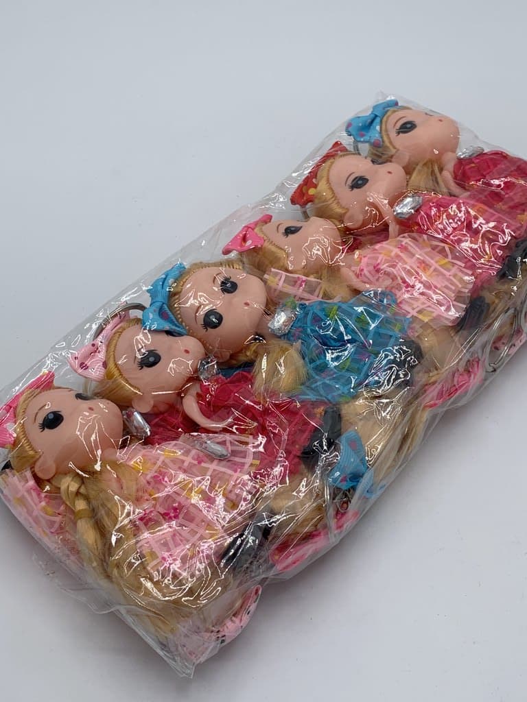 Cute Doll Keychain - 12pcs Set (Multicolor) 2
