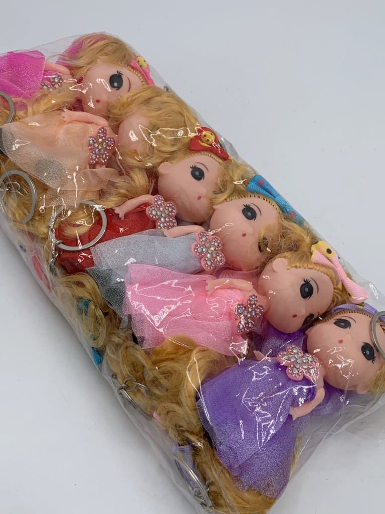 Cute Doll Keychain - 12pcs Set (Multicolor) 2
