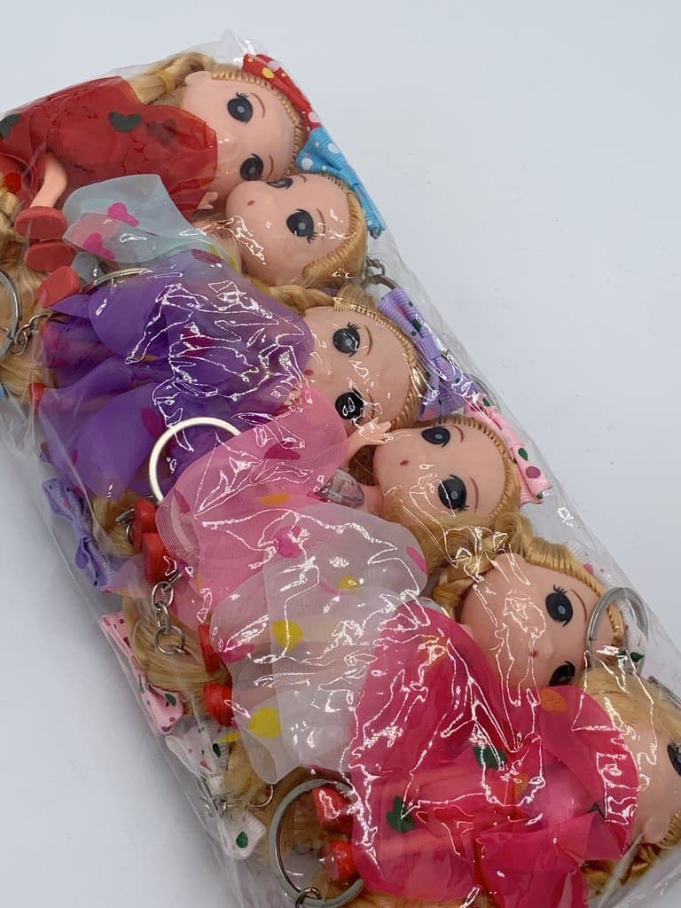 Cute Doll Keychain - 12pcs Set (Multicolor) 2