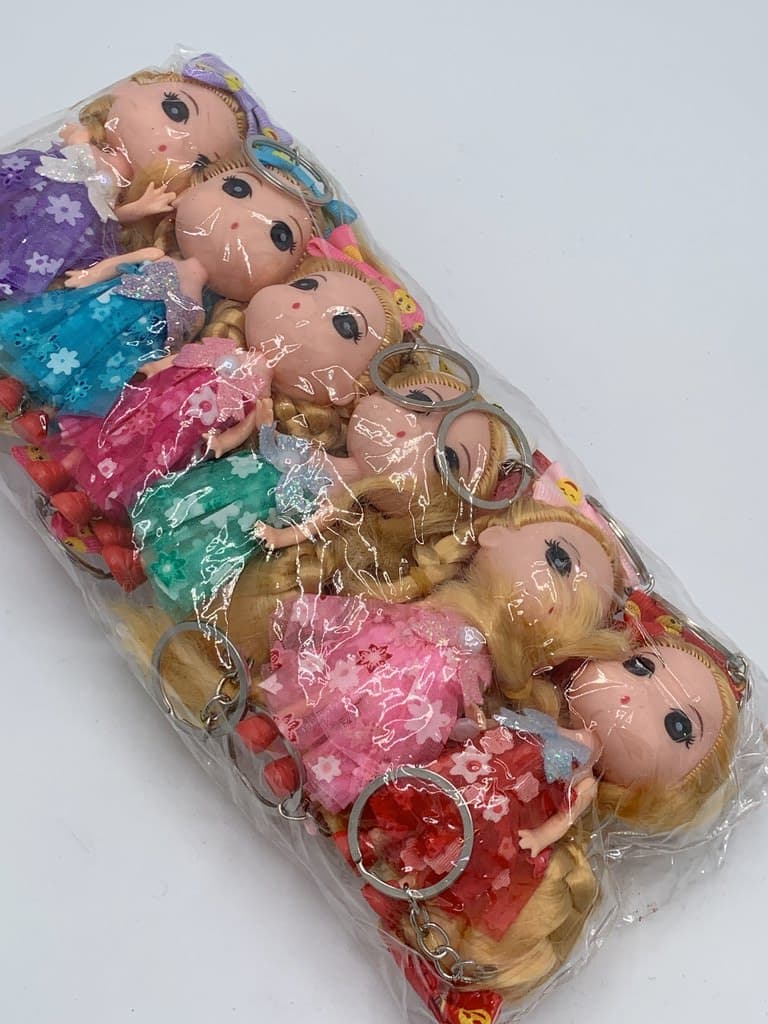 Cute Doll Keychain - 12pcs Set (Multicolor) 2