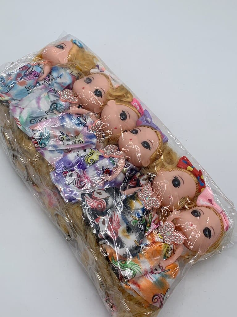 Cute Doll Keychain - 12pcs Set (Multicolor) 2