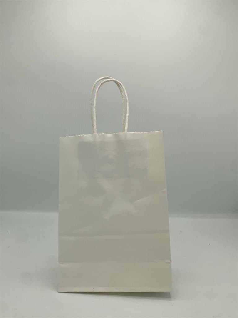 12pcs Paper Bag - White (M)