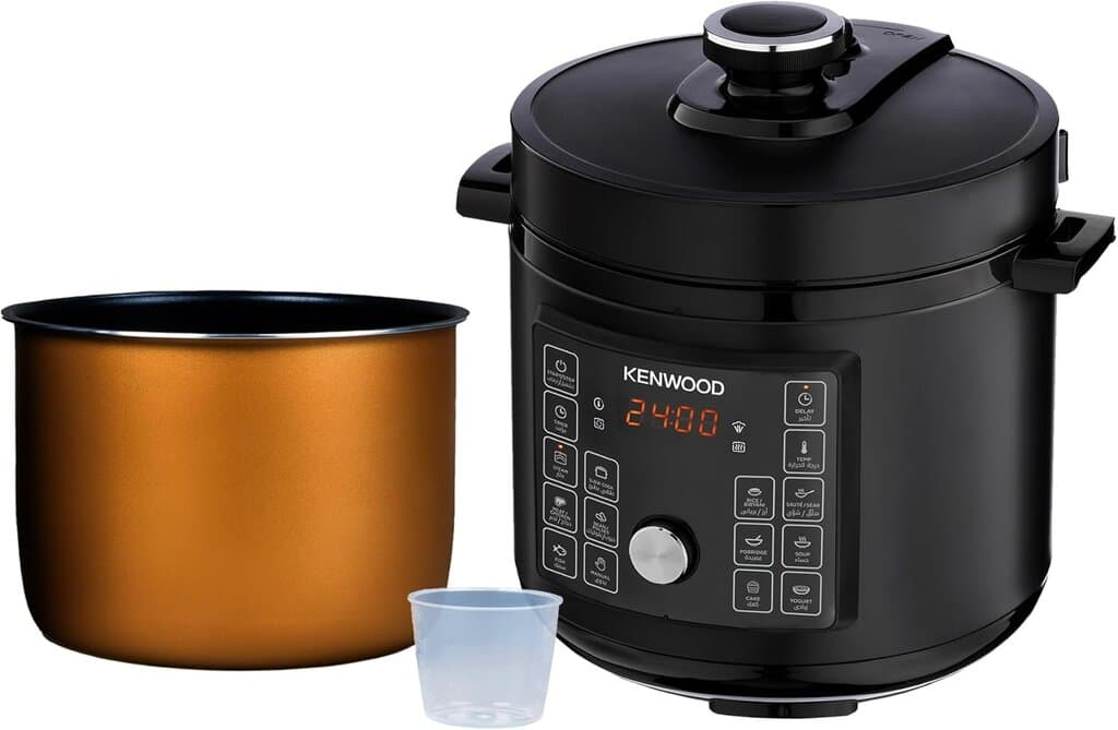Kenwood Electric Pressure Cooker 6L 1000W - PCM90.000BK (Black) 4