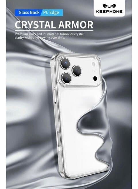 iPhone 17 Pro Max Transparent Case - Never Yellow Ultra Thin & Lightweight - keephone 5