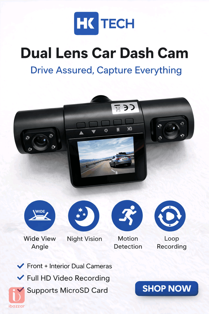 📹 4-Lens Car Dash Cam – Full Coverage Protection 2