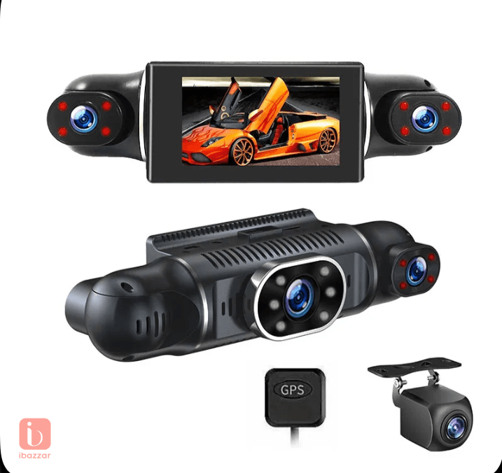 4-Lens Car Dash Camera – 4K Ultra HD