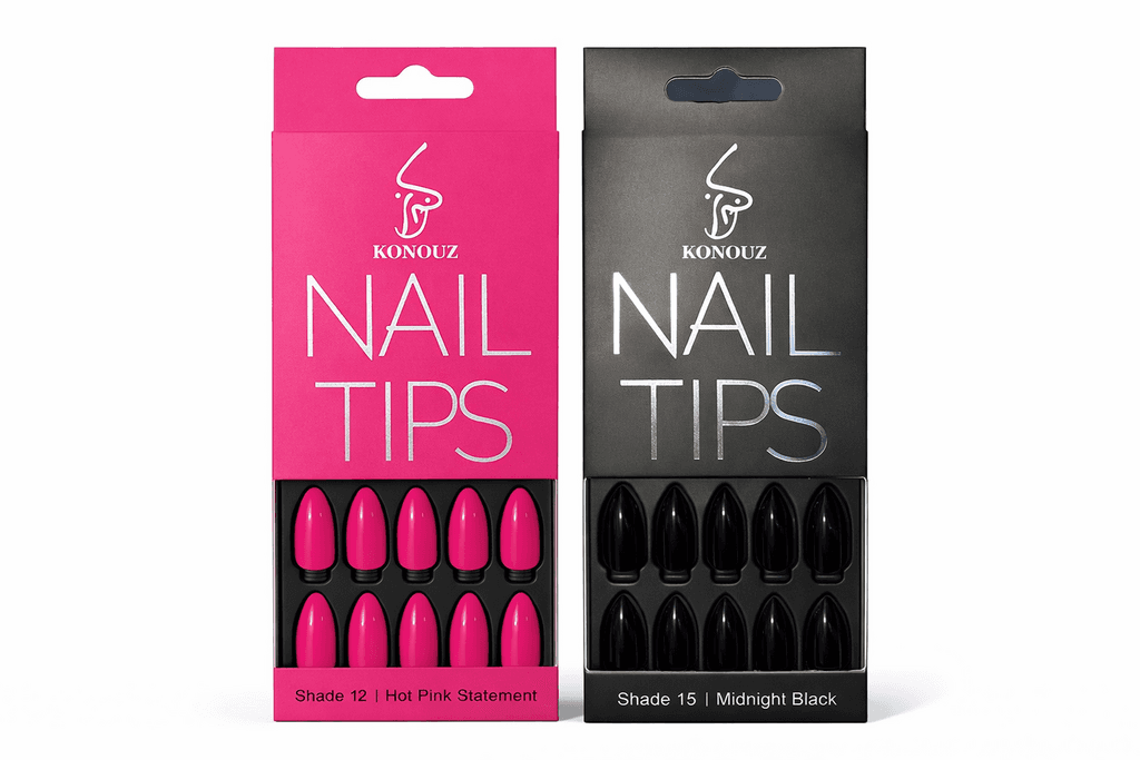 KONOUZ Bold Duo Bundle – Shades 06 & 02 Nail Tips