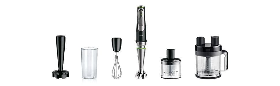 Braun Hand Blender - MQ9187XLI (Silver)