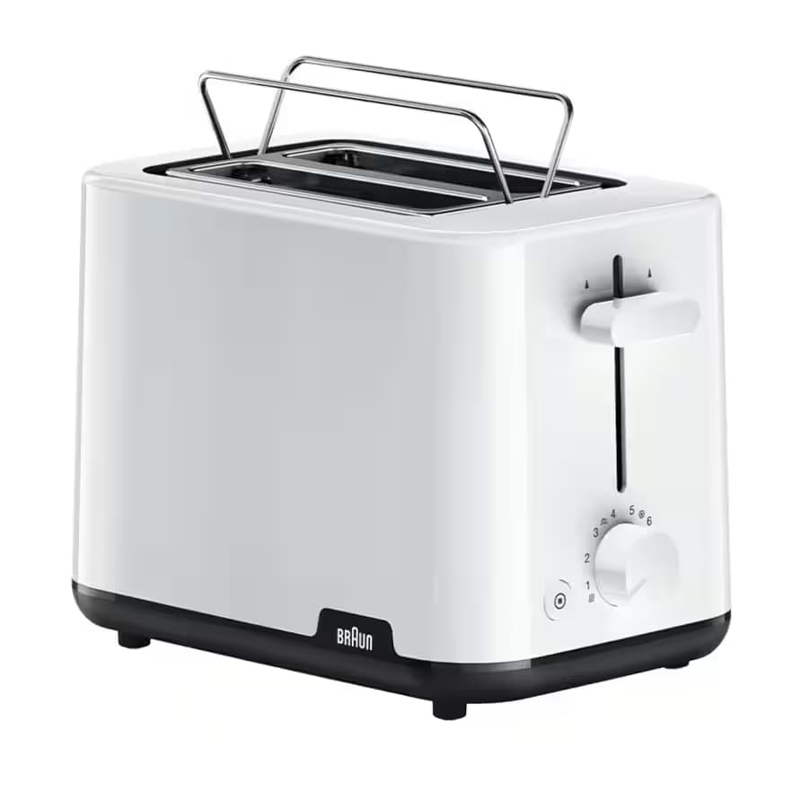 Braun Toaster - HT1010WH (White)