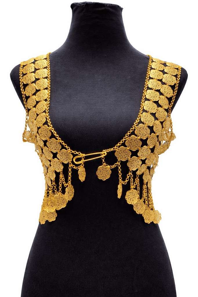 Kurdish Dress Jewelry Vest