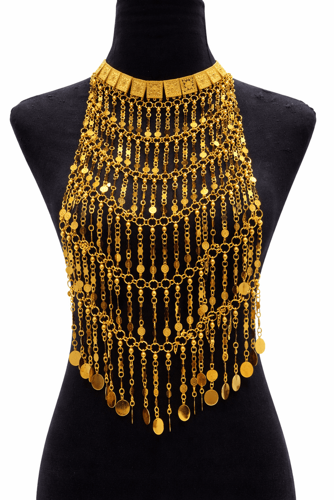 Kurdish Dress Bib Necklace