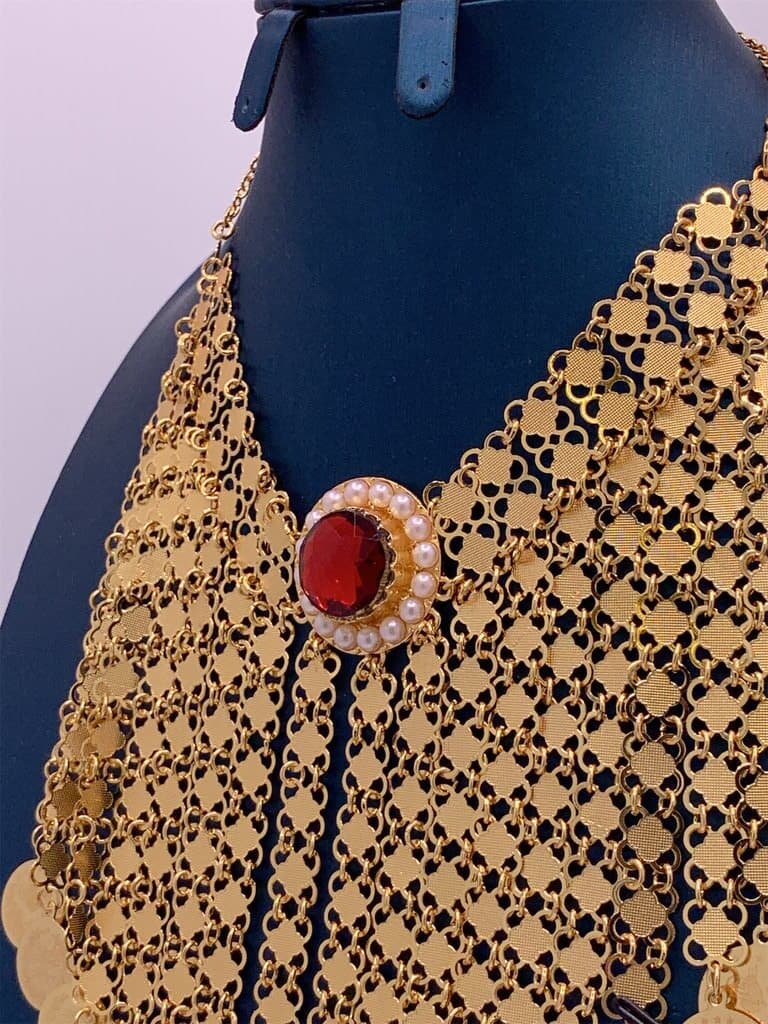 Kurdish Dress Bib Necklace 4