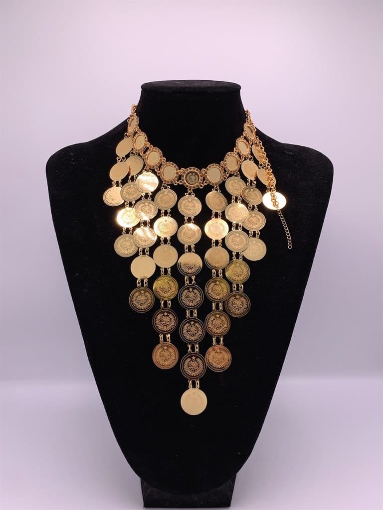 Kurdish Dress Bib Necklace