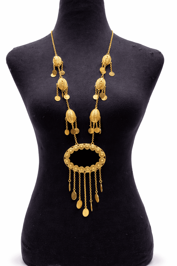 Kurdish Dress Bib Necklace