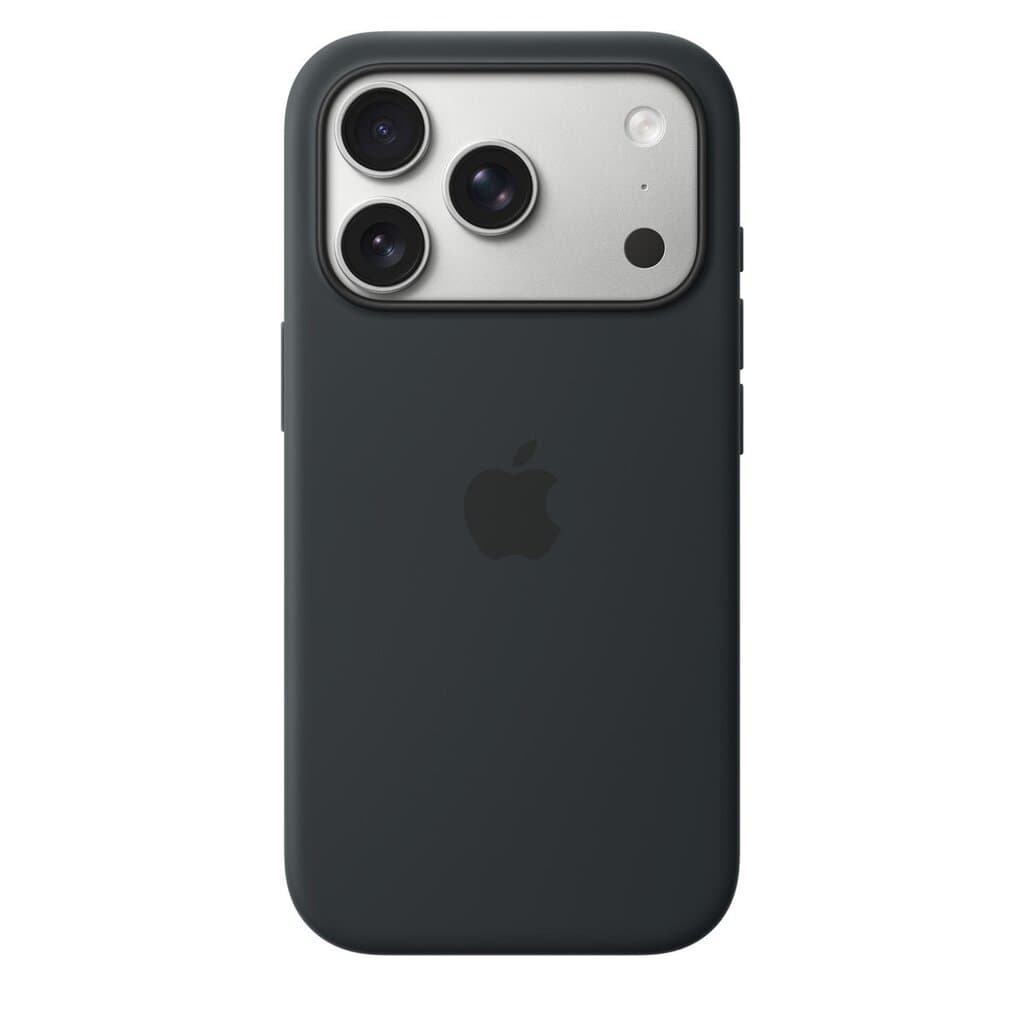 iPhone 17 Pro Silicone Case with MagSafe – Black