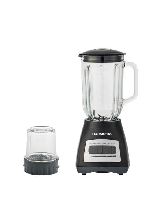 Hausberg Blender With Grinder - HB-7772NG (Black)