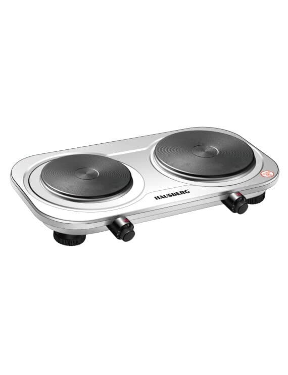 Hausberg Double Burner Steel Hot Plate - HB-545IN