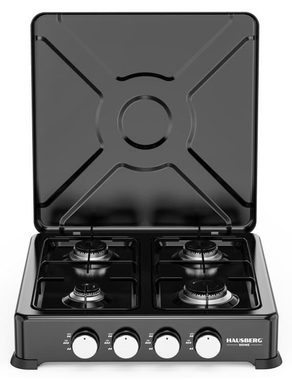Hausberg Gas Stove With 4 Burner - HB-H 404NG