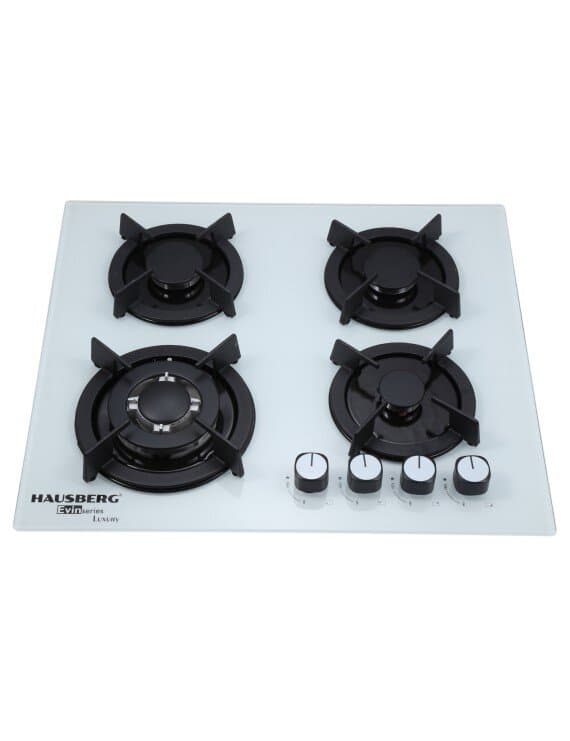 Hausberg Gas Hob 4 Burners - HB-560AB (White)