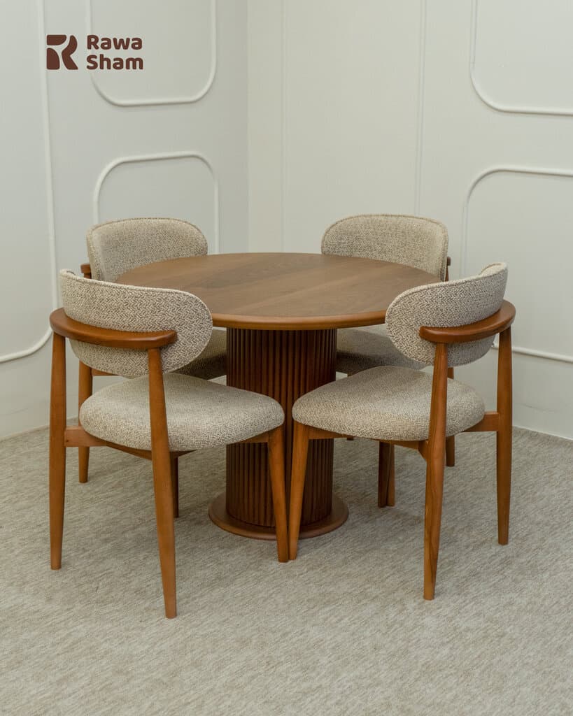 Moscow Turkey 4 Person Dining Table - Light Brown 2